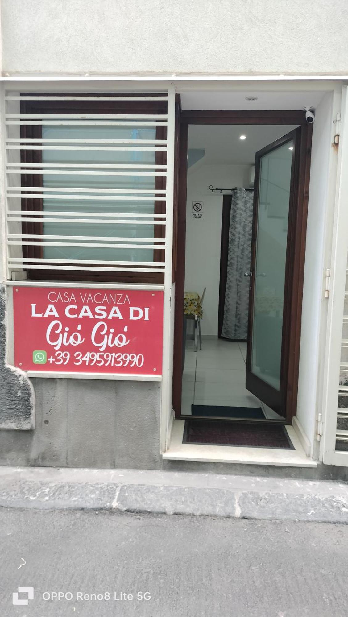 カターニアLa Casa Di Gio Gioアパートメント エクステリア 写真